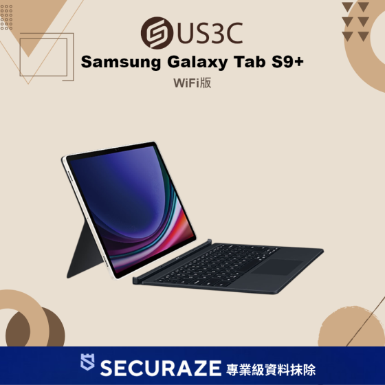 二手 Samsung 三星 Galaxy Tab S9+ SM-X810 12G/256G WiFi版 — USD 智選嚴選